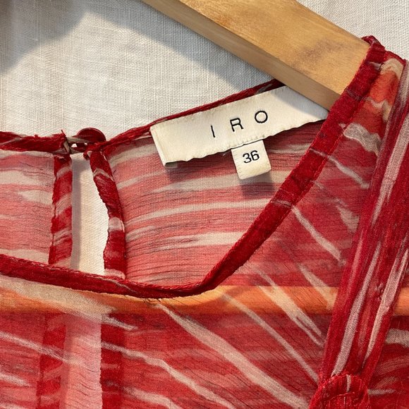 IRO Canyon Long-Sleeve Ruffled Dress - Picture 6 of 13